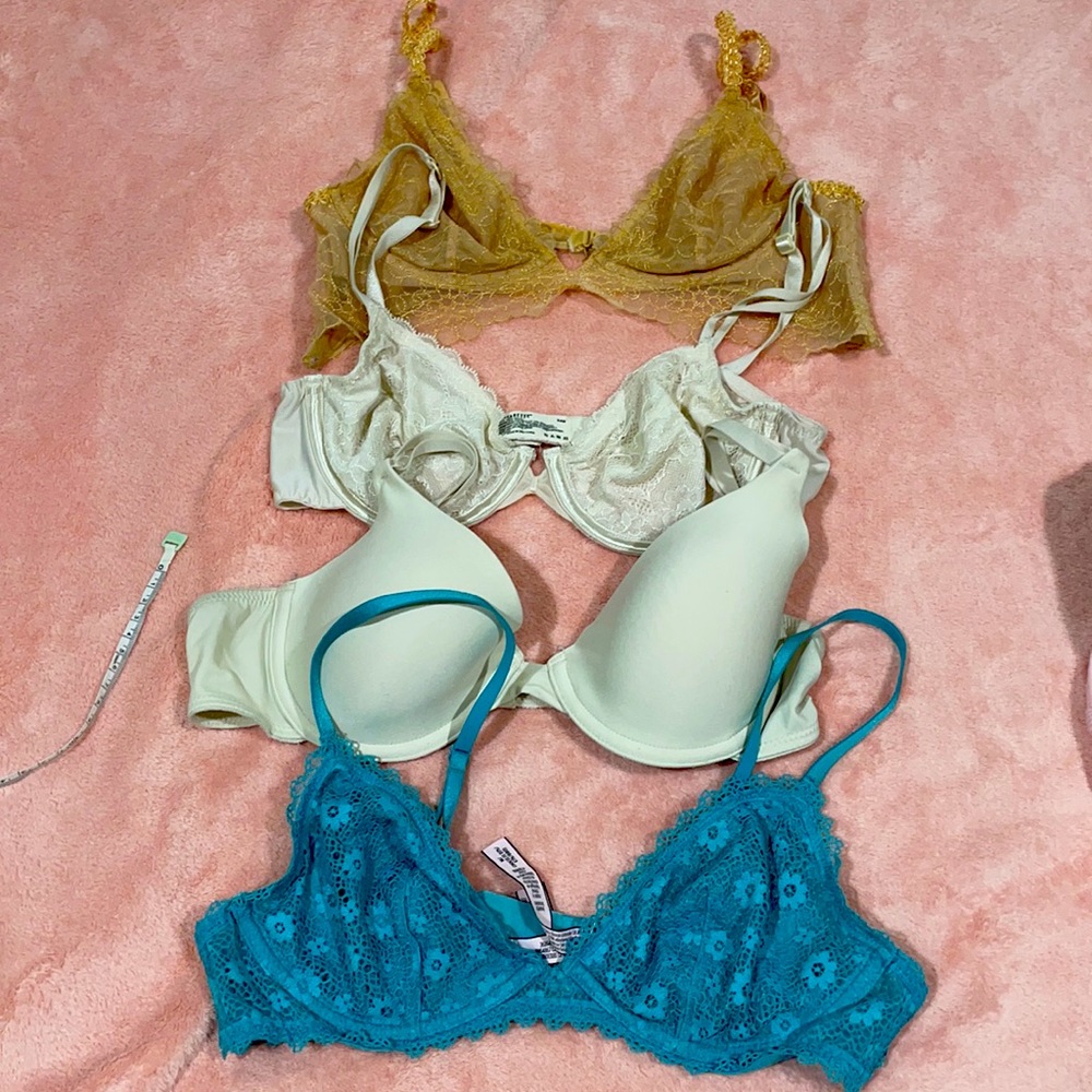4 WIRED LACE BRA BUNDLE